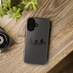Cycling Evolution Phone Case — Retro Penny-Farthing to Mountain Bike Tough Case
