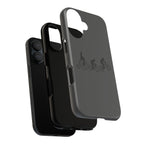 Cycling Evolution Phone Case — Retro Penny-Farthing to Mountain Bike Tough Case