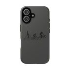 Cycling Evolution Phone Case — Retro Penny-Farthing to Mountain Bike Tough Case