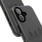 Cycling Evolution Phone Case — Retro Penny-Farthing to Mountain Bike Tough Case