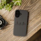 Cycling Evolution Phone Case — Retro Penny-Farthing to Mountain Bike Tough Case